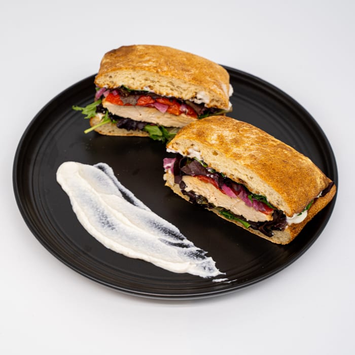 Oven Baked Chicken Sandwich.