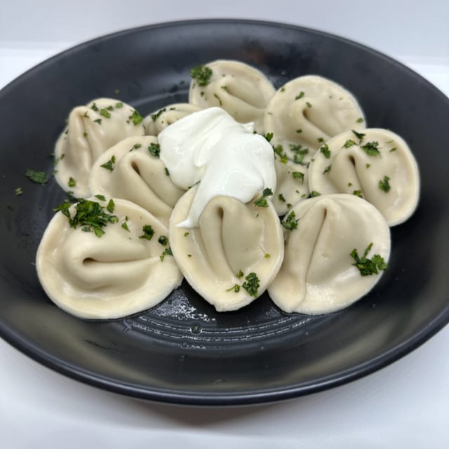 Boiled Pelmeni.